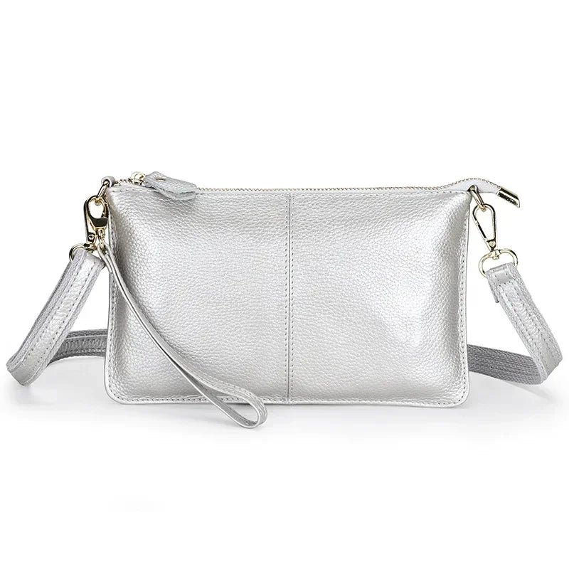 Sac bandoulière Satchel Croisé Cuir Véritable Vintage Candy