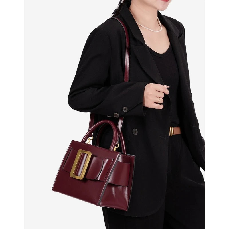 Sac à main boucle Chic Femme – Microfibre Premium