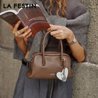 Sac Tote La Festin Cuir Refendu Fashion – Bandoulière & Croisé