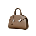 Sac à main en cuir PU Double Boucle Métal