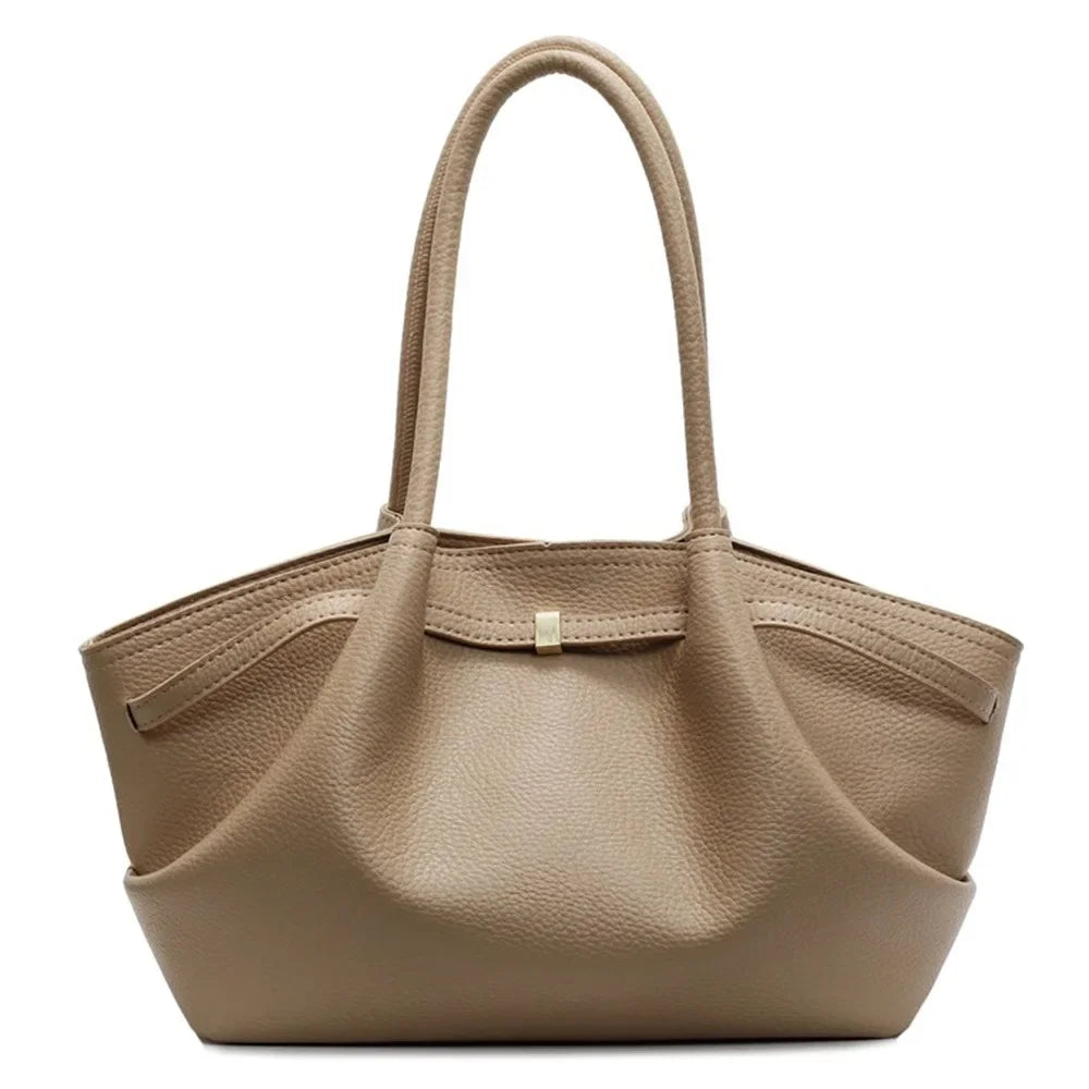 Sac à main tote Femme en cuir PU – Grande capacité,Double bandoulière