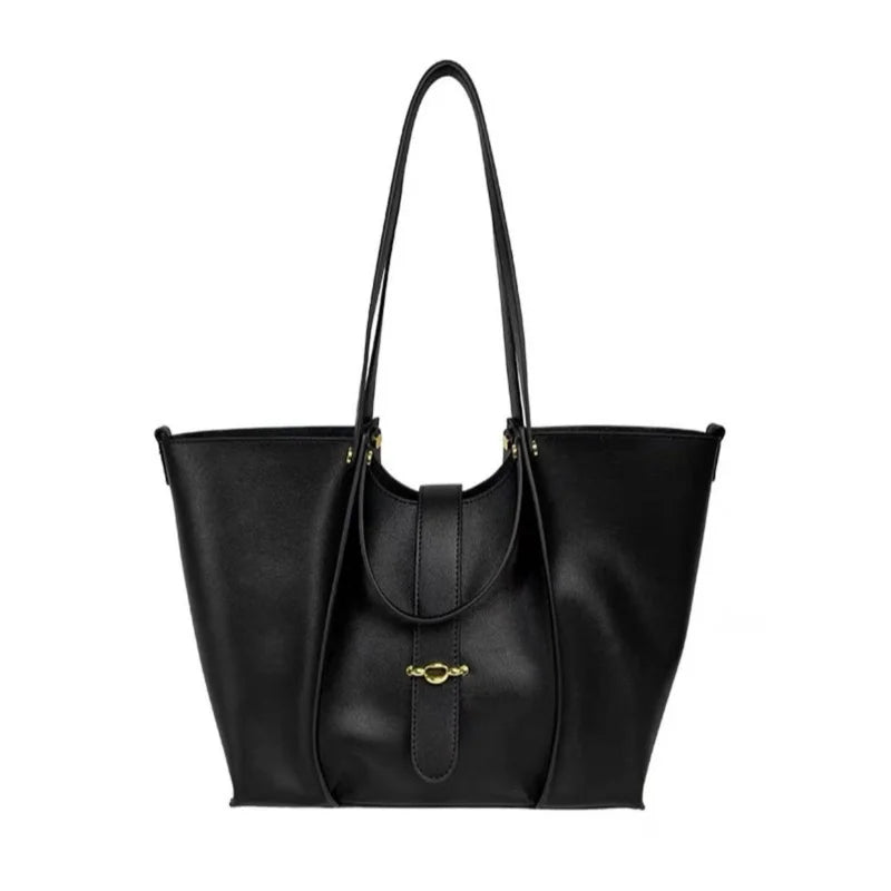 Sac Cabas en Cuir Véritable Grande Capacité – Modèle Haut de Gamme