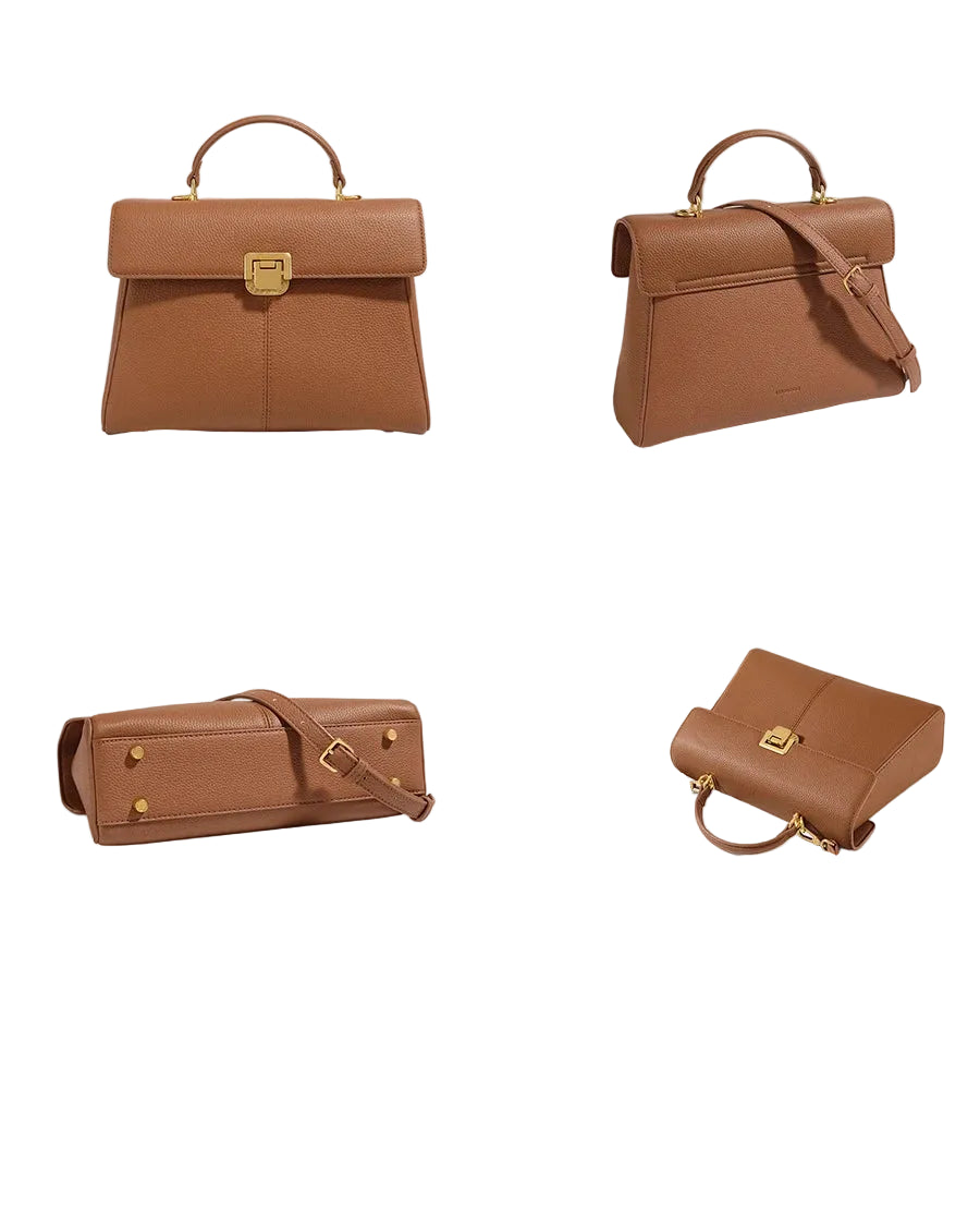 ITAMOOD 27cm Damenhandtasche aus echtem Leder mit verstellbarem Riemen, große Mehrzweck-Umhängetasche für den täglichen Gebrauch