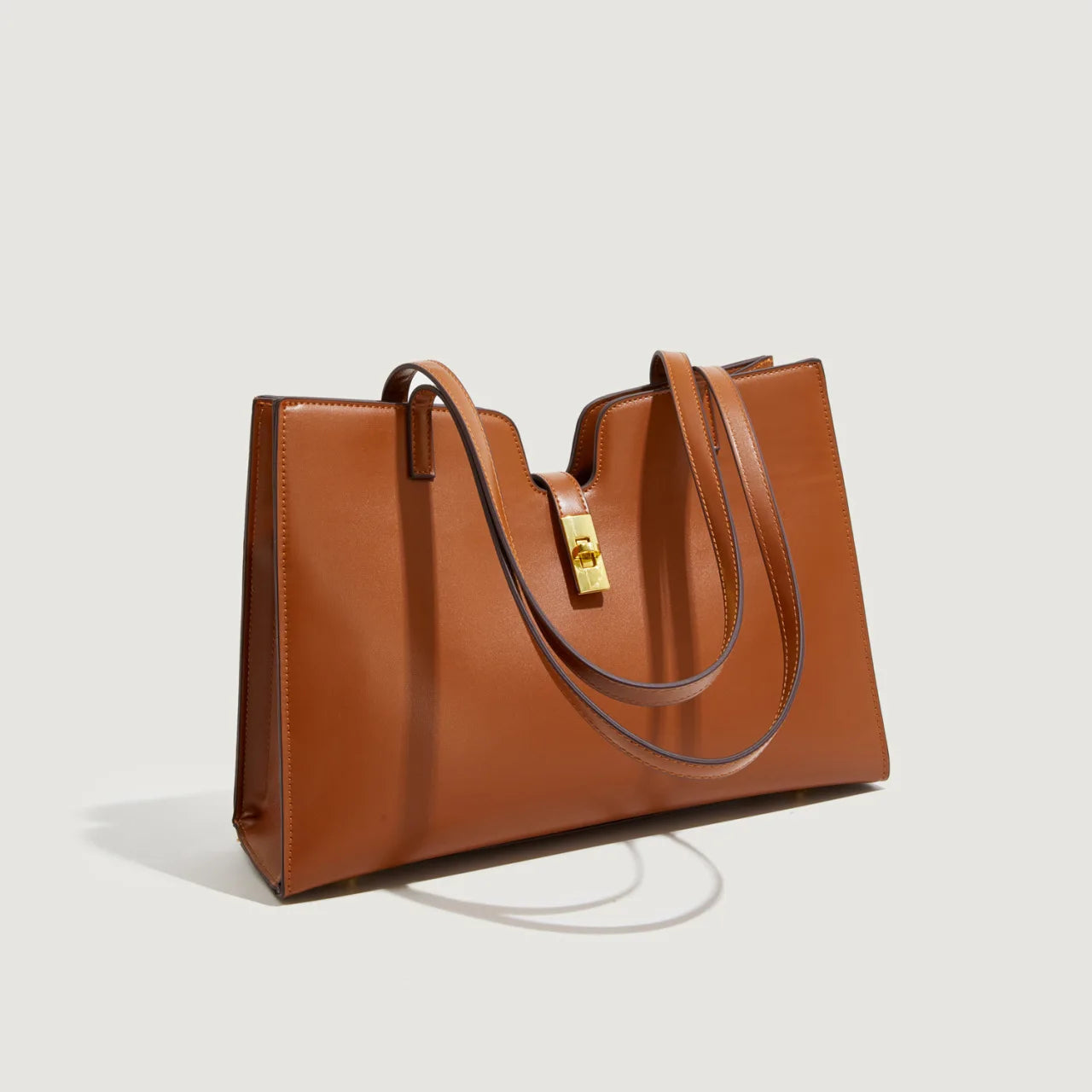 Sac à main cabas City-Grande capacité – Cuir PU MYNELIA