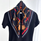 Luxuriöser quadratischer Seidenschal für Damen, 70 x 70 cm, weiches Satin-Halstuch, Haarband, elegantes Handtaschenband, Stirnband, Bandana, Schal