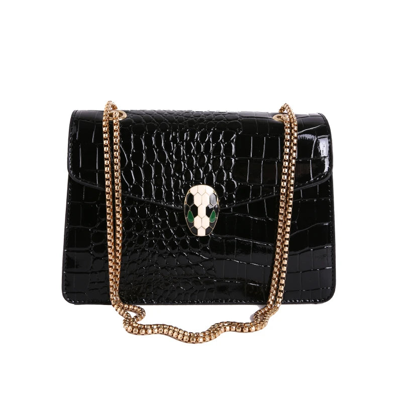 Sac bandoulière femme en simili cuir PU – Coloris variés