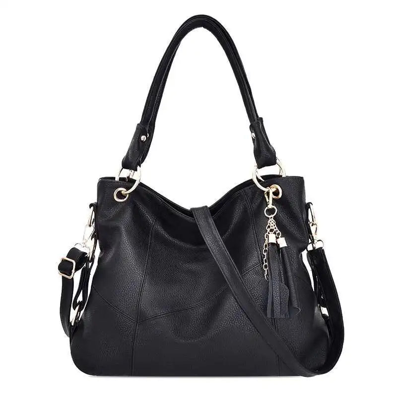 2025 Fashion Trend New Large Capacity Handbag Women's Shoulder With No Pattern Simple Style Hot Selg Item Bag Top-handle Bags MYNELIA