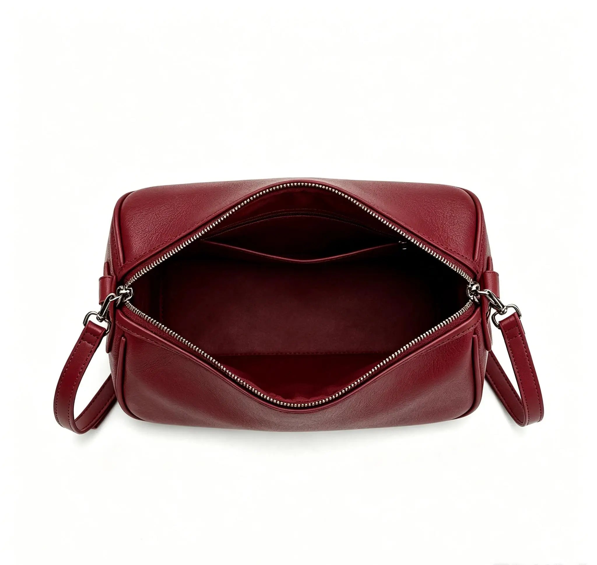 Sac à main en Cuir PU souple – Poche Intérieure,Style Casual Chic