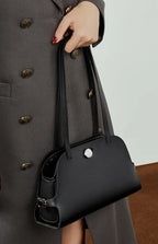 Sac à bandoulière cuir véritable-Pochette amovible
