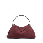 Sac Hobo Cuir Suède Véritable Femme – Grande capacité