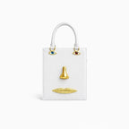 Sac bandoulière femme rigide à visage en relief 3D – TPU