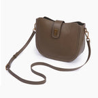 Sac bandoulière en cuir véritable – Poches intérieures