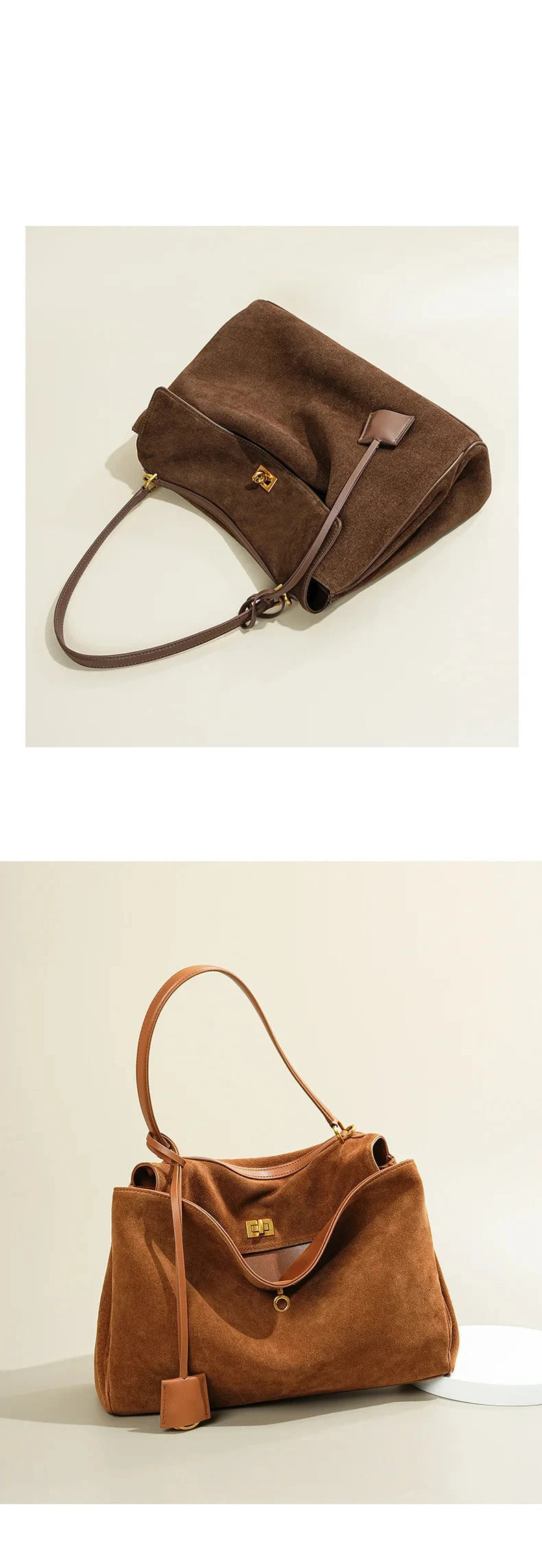 Sac en Cuir Vache Givré Bucket Multi