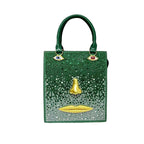 Sac bandoulière femme rigide à visage en relief 3D – TPU