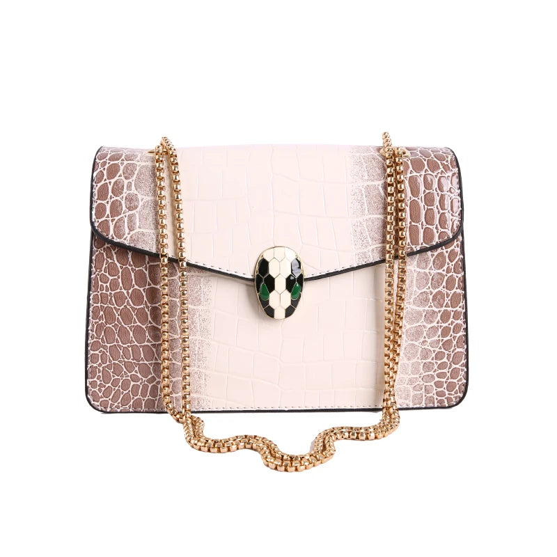 Sac bandoulière femme en simili cuir PU – Coloris variés