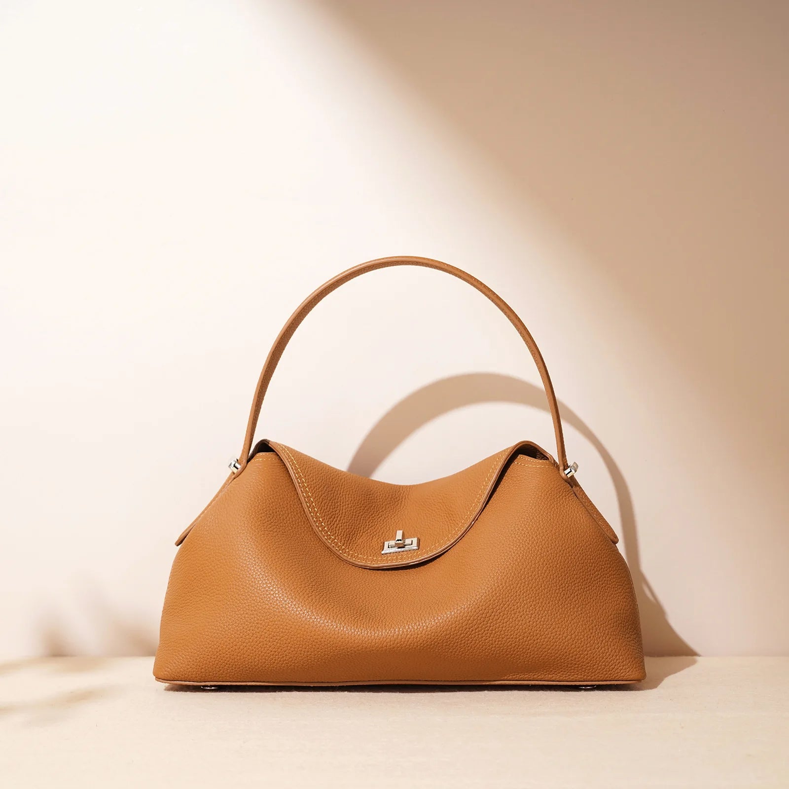 Sac Hobo Cuir Suède Véritable Femme – Grande capacité