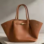 Sac Cabas Femme – Tote Bag PU Texturé Litchi Style Casual Chic