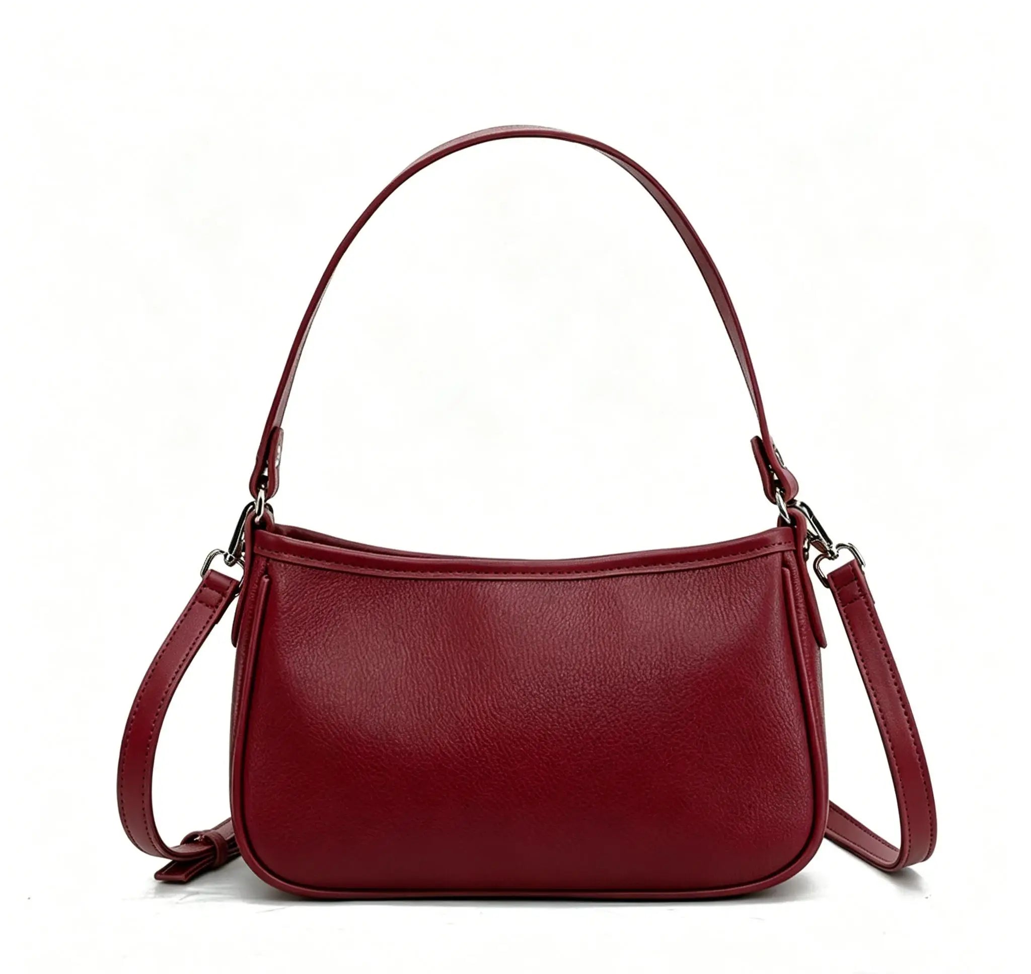 Sac à main en Cuir PU souple – Poche Intérieure,Style Casual Chic