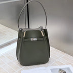2026 Neue Mode Damen Taschen Luxusmarke Echtes Leder Umhängetaschen Ins Heiße Rindsleder Eimer Taschen Top Qualität Handtaschen