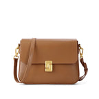 Sac bandoulière cuir de vache–Petit Sac selle chic toutes saisons MYNELIA