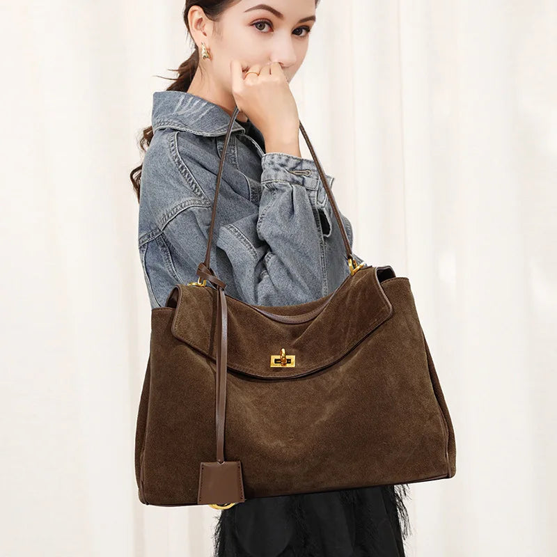 Sac en Cuir Vache Givré Bucket Multi