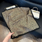 70cm Neckerchief Female Luxury Square Scarf for Women Silk Feeling Shawl Satin Hijab Wraps Hair Bands Ribbon Headband Bandann MYNELIA