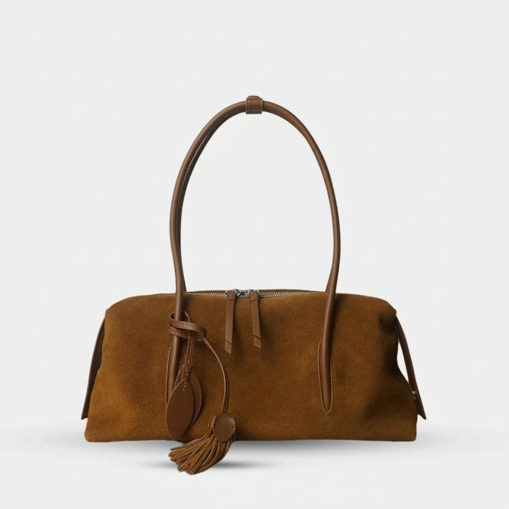 Sac à main Femme en Suède & Cuir – Style Vintage Unique MYNELIA