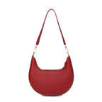 Sac Baguette en cuir PU Demi-Lune Léger
