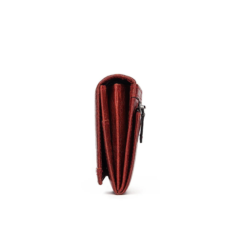 Portefeuille en cuir  véritable – Protection RFID, Grande capacité