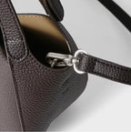Sac seau cuir véritable  – Initiales Personnalisées