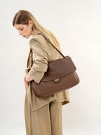 Umhängetasche aus echtem Top-Grain-Leder – Koreanischer Stil