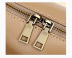 Zency Damen Handtasche aus echtem Leder Rindsleder Umhängetasche Große Boston Crossbody Satchel Für Mode Bolsa Zwei Riemen