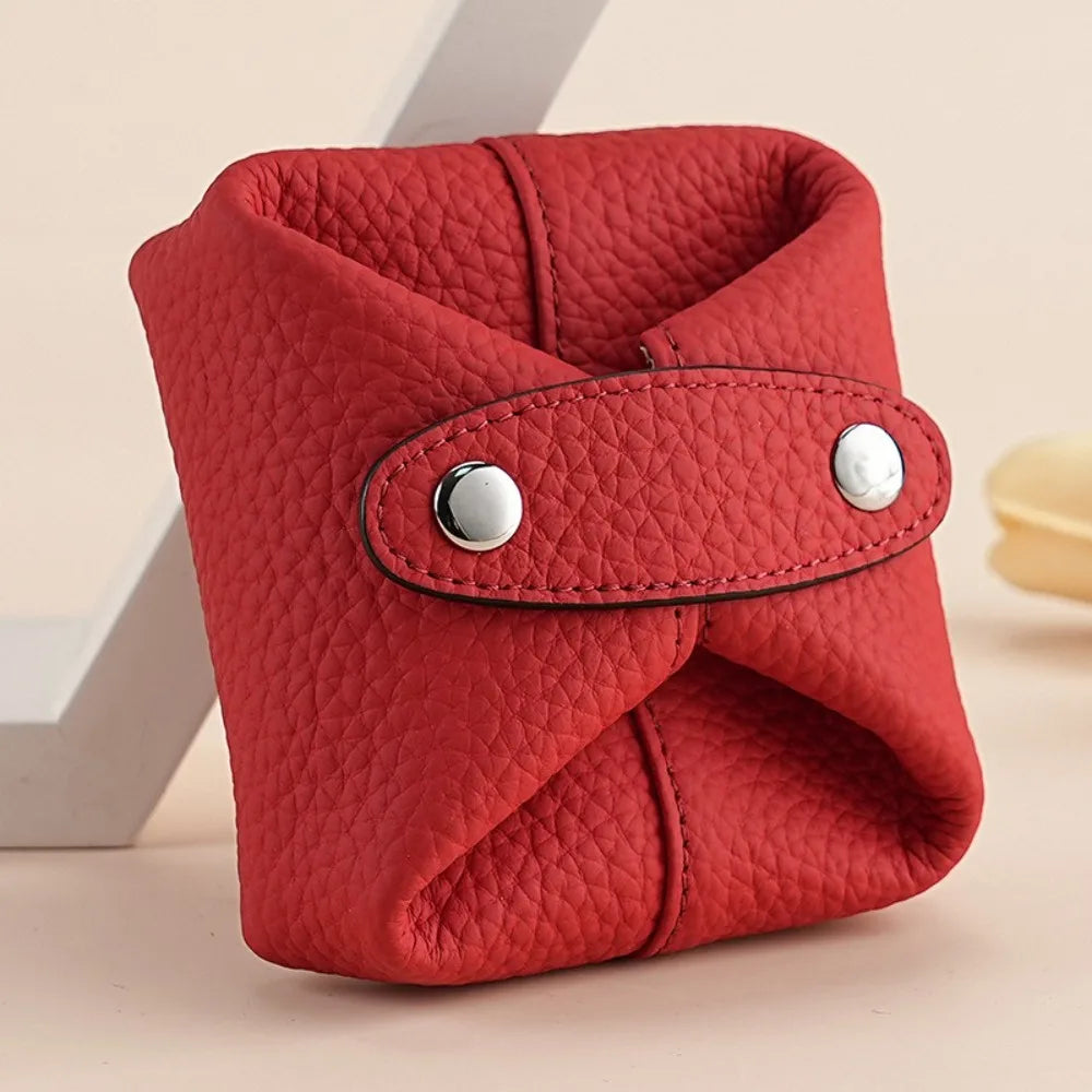 Porte-monnaie cuir de vache Multifonction – Style Coréen MYNELIA