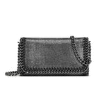 Mini sac bandoulière femme à chaîne – Suède synthétique