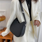 Sac à main Hobo cuir souple — La Désinvolture Élégante MYNELIA