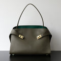Sac Tote en Cuir  Véritable Appliqués Déco