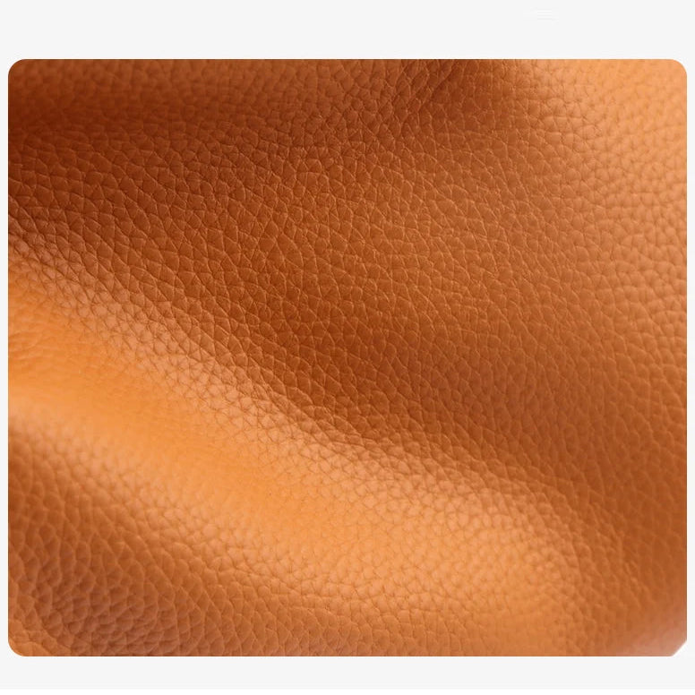 Sac à main en cuir grain Litchi Femme – Boucle Métal