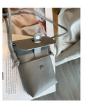 Sac en Cuir véritable – Style anglais rétro,Poche rabat