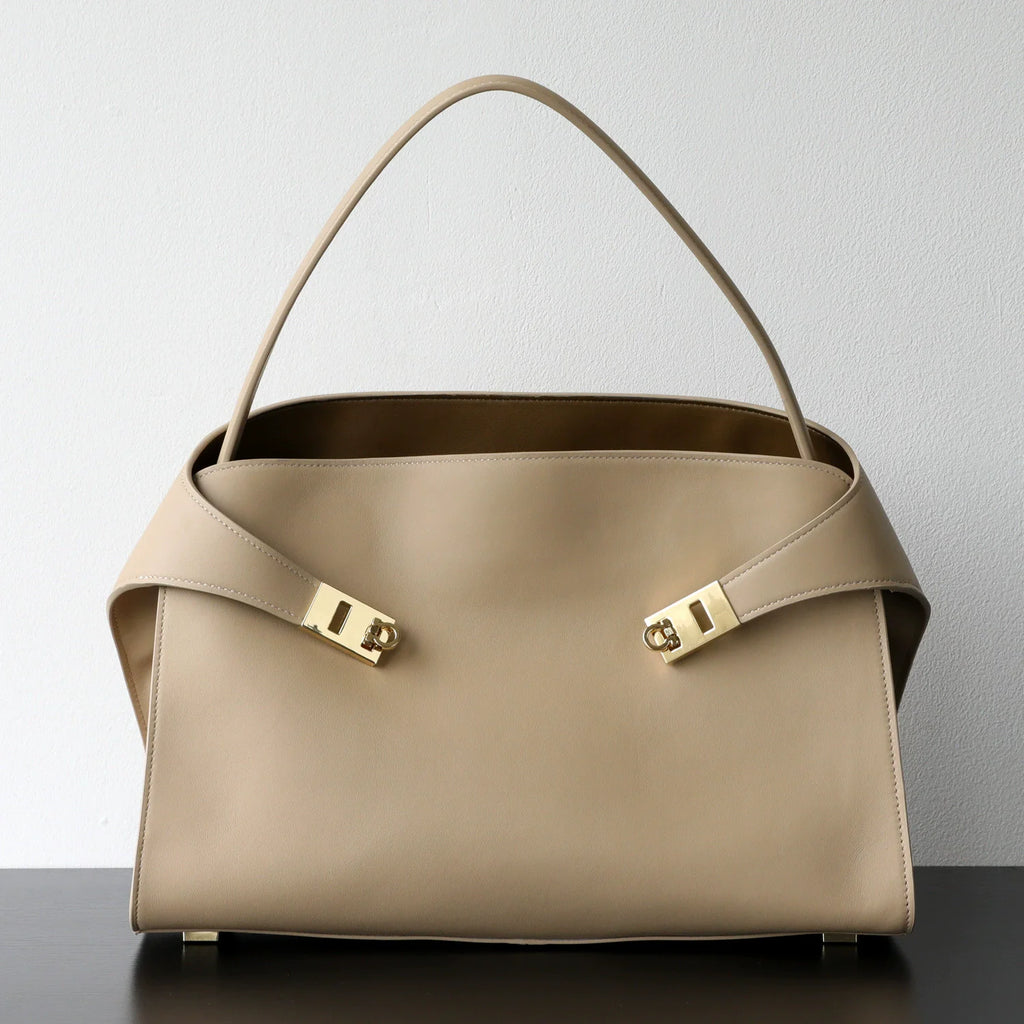 Sac Tote en Cuir  Véritable Appliqués Déco