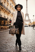 Sac à mainen cuir Vachette Embossé – Dorée style luxe