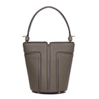 Sac seau cuir vache femme – Triple Port Bandoulière