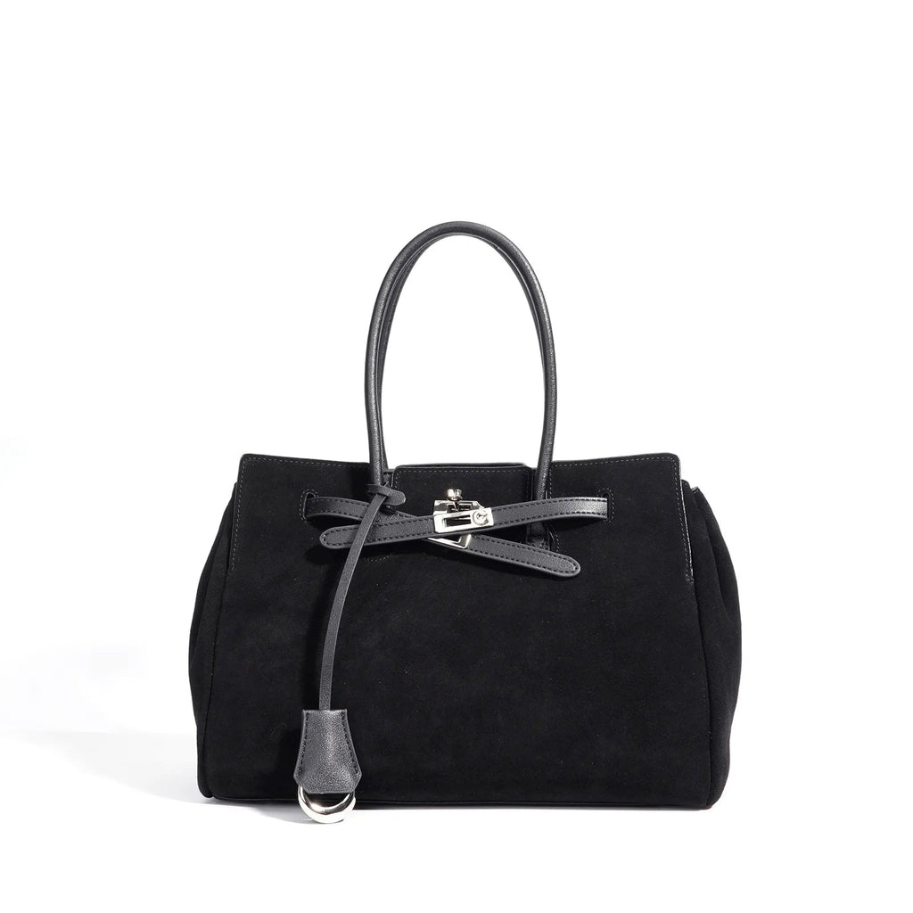 Sac à main Tote Rétro en Daim Femme – Grande capacité,Style Automne MYNELIA