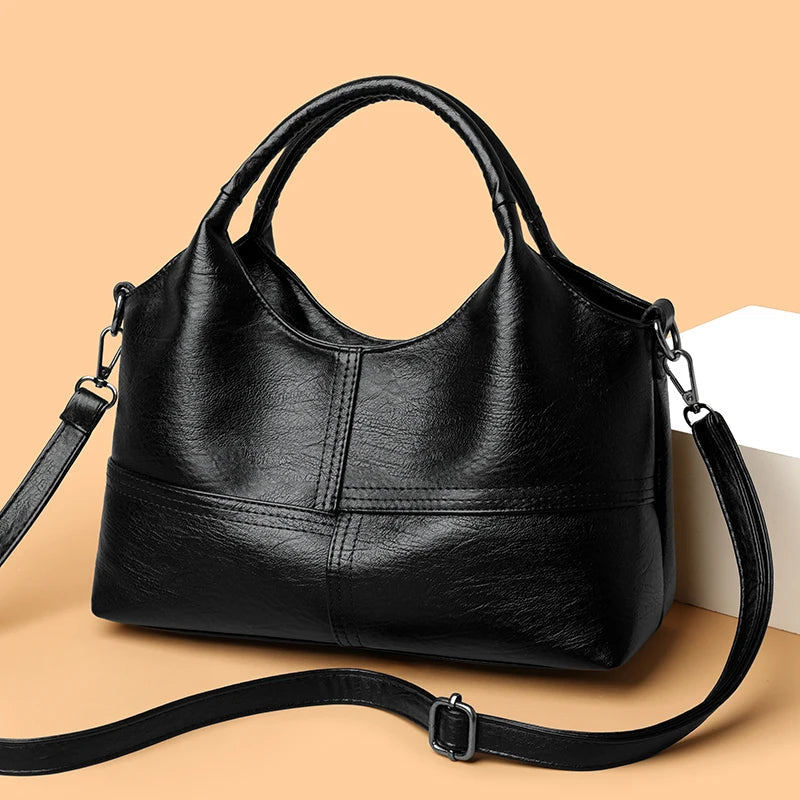 Sac à main femme cuir PU Souple – Tote casual polyvalence MYNELIA