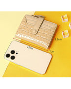 Portefeuille Paillettes Femme – Porte-Monnaie Compact Chic MYNELIA