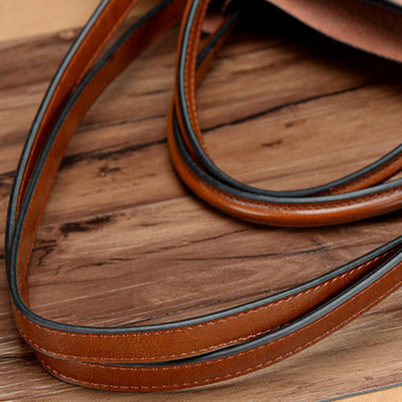 Sac seau cuir véritable Femme –Style Luxe