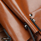 Sac seau cuir véritable Femme –Style Luxe