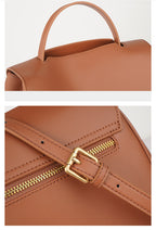 Sac  Cuir Véritable Minimaliste Grande Capacité