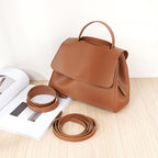 Sac  Cuir Véritable Minimaliste Grande Capacité