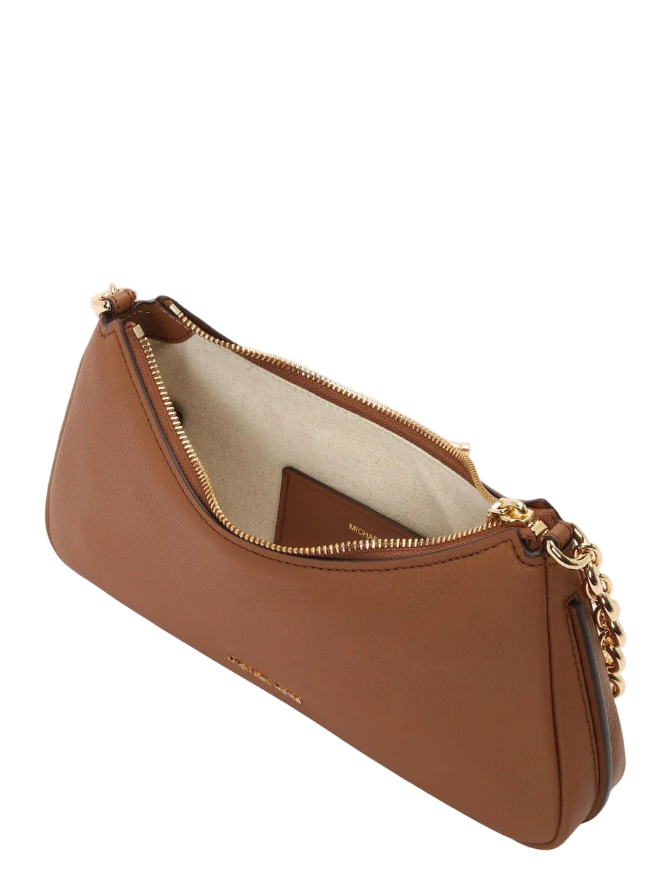 Pochette Nolita Michael Kors en cuir grainé à chaîne dorée