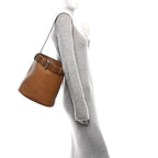 Sac en cuir cuir d’agneau véritable Femme – Doublure fourrure style luxe